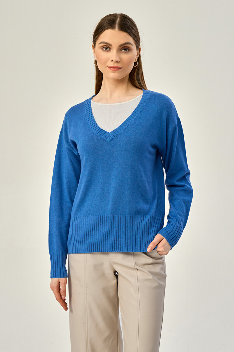 Sweater Carriso - Anil 
