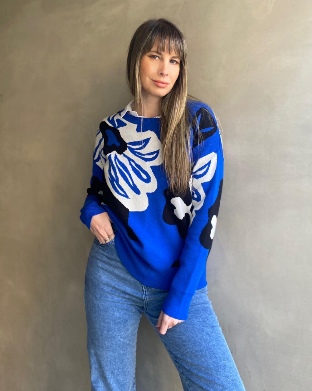 Sweater Uma Azul
