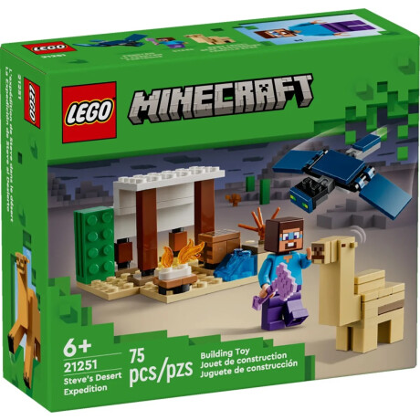 Lego Minecraft 21251 La Expedición De Steve Al Desierto Lego Minecraft 21251 La Expedición De Steve Al Desierto