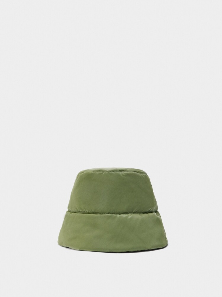 Sombrero Bucket De Nylon caqui