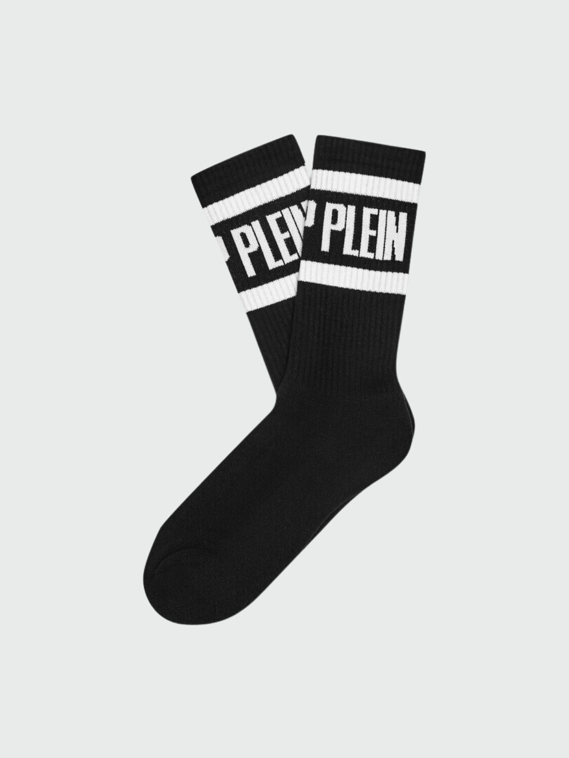 PHILIPP PLEIN - calcetines negros con logotipo Negro