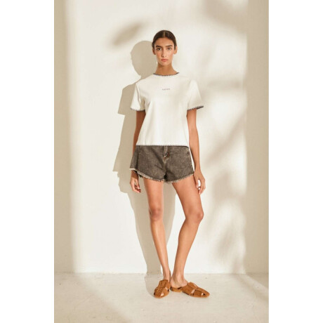 Tshirt Savia Cute Crudo Y Azul