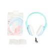 Auriculares inalambrico bluetooth XY229BT infantil luces celeste Auriculares inalambrico bluetooth XY229BT infantil luces celeste