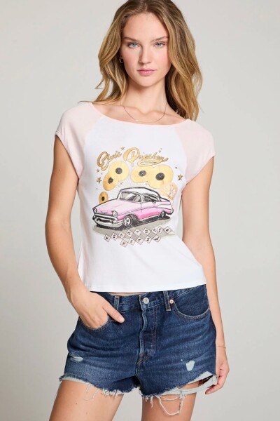 CAMISETA CAR Blanco