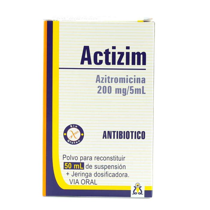 ACTIZIM SUSP. FRASCO X 50 ML. única