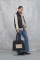 Camisa de pana beige