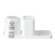 Porta cepillo dental blanco