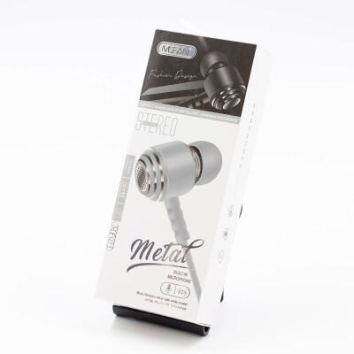Auriculares con cable in ear MF023 silver Auriculares con cable in ear MF023 silver