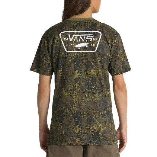 Remera Vans Full Patch Back - Olive Bran Remera Vans Full Patch Back - Olive Bran