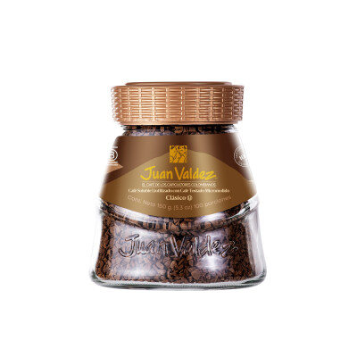 Cafe premium liofilizado Juan Valdez 150g Cafe Premium Liofilizado 150g
