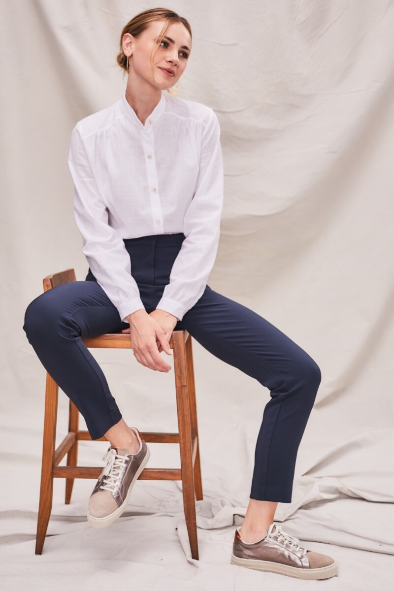 Blusa Algodón Blanco