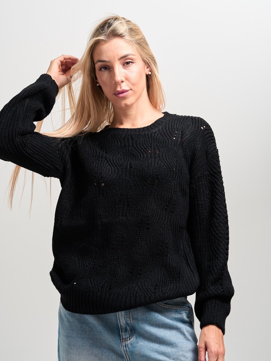 Buzo de Punto Slowly - Black 