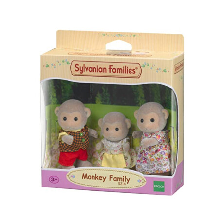 Familia de Monos Sylvanian 3 Años