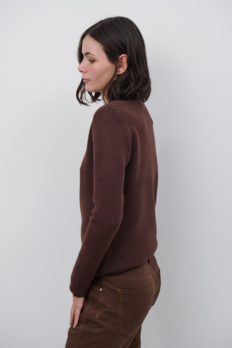 POLERA WINTER MARRON