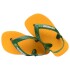 Ojotas Havaianas Baby Brasil Logo Amarillo