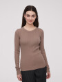 Remera Challa Beige Oscuro