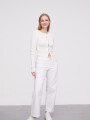 Pantalon Pompya Blanco