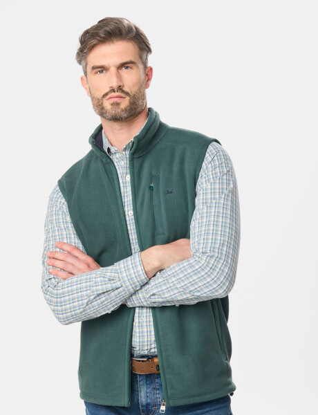 CHALECO POLAR DE ABRIGO Verde