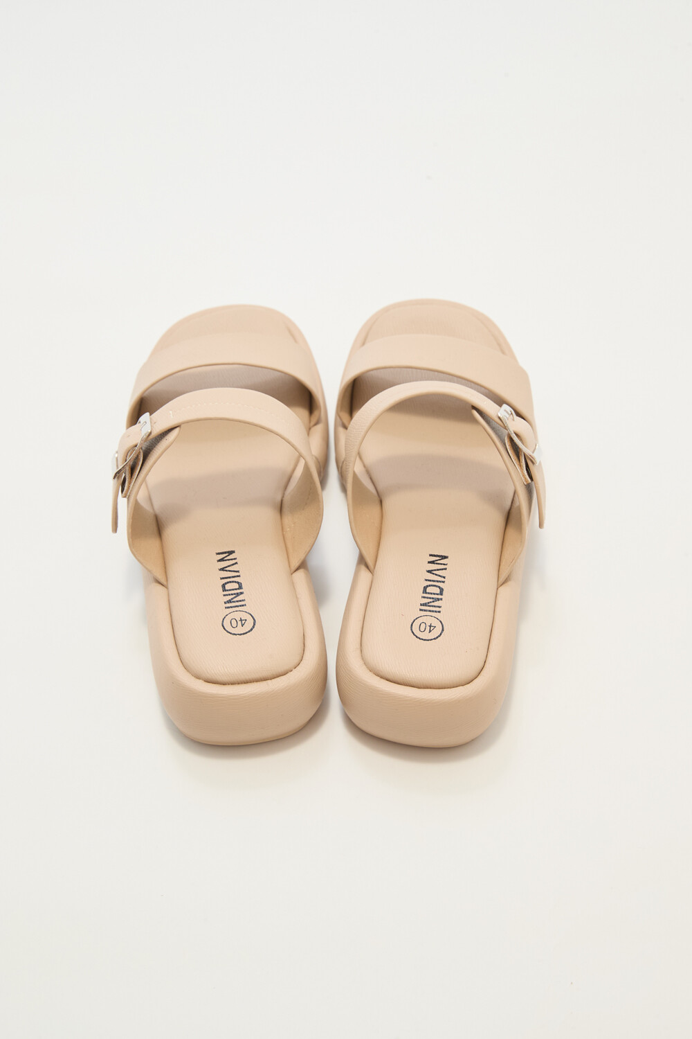 Sandalia Rutand Beige Claro