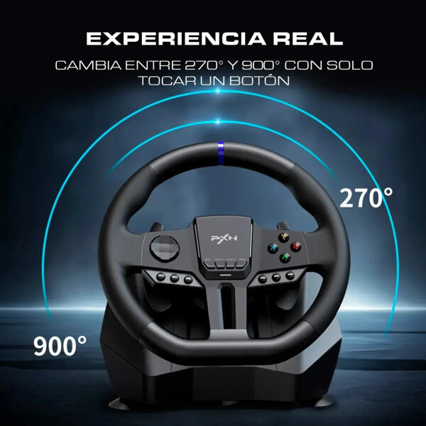 Volante + Pedalera Pxn V900 Gen2 Pc Ps4 Xbox X/s VOLANTE PXN V900 GEN2 PC PS4/3 XBOX X/S
