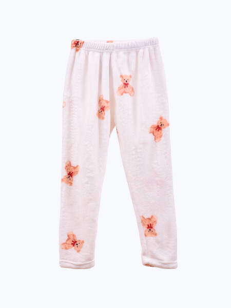 PIJAMA PANTALON OSITOS BLANCO