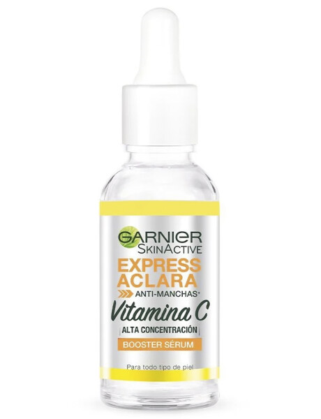 Sérum anti manchas Garnier Express Aclara con vitamina C 30ml Sérum anti manchas Garnier Express Aclara con vitamina C 30ml