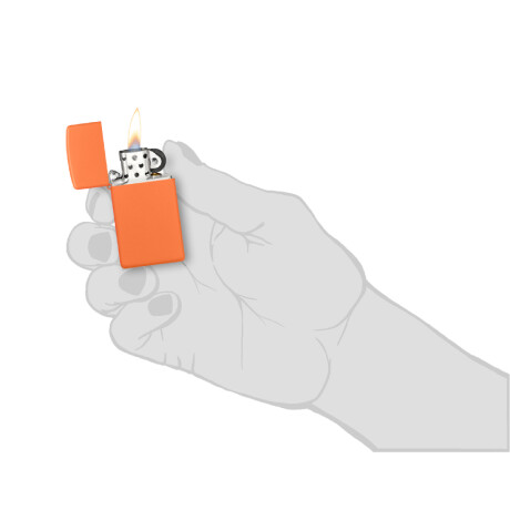 Encendedor Slim ZIPPO 1631 Naranja 0