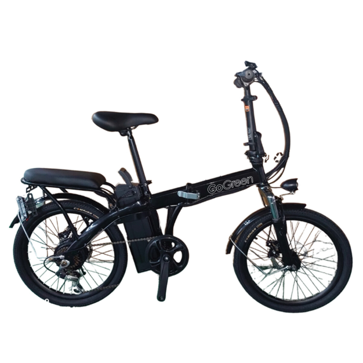 BICICLETA ELECTRICA COMPACT PLEGABLE RODADO 20 GO-GREEN ++ - N/a 