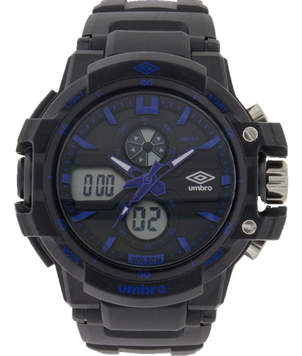 Reloj Umbro Deportivo Silicona Negro 