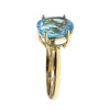 Anillo Aurora de oro 18k amarillo con topacio azul (ADAPTAMOS NUESTROS ANILLOS A MEDIA *) Anillo Aurora de oro 18k amarillo con topacio azul (ADAPTAMOS NUESTROS ANILLOS A MEDIA *)