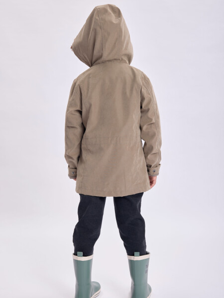 Campera parka liviana Verde