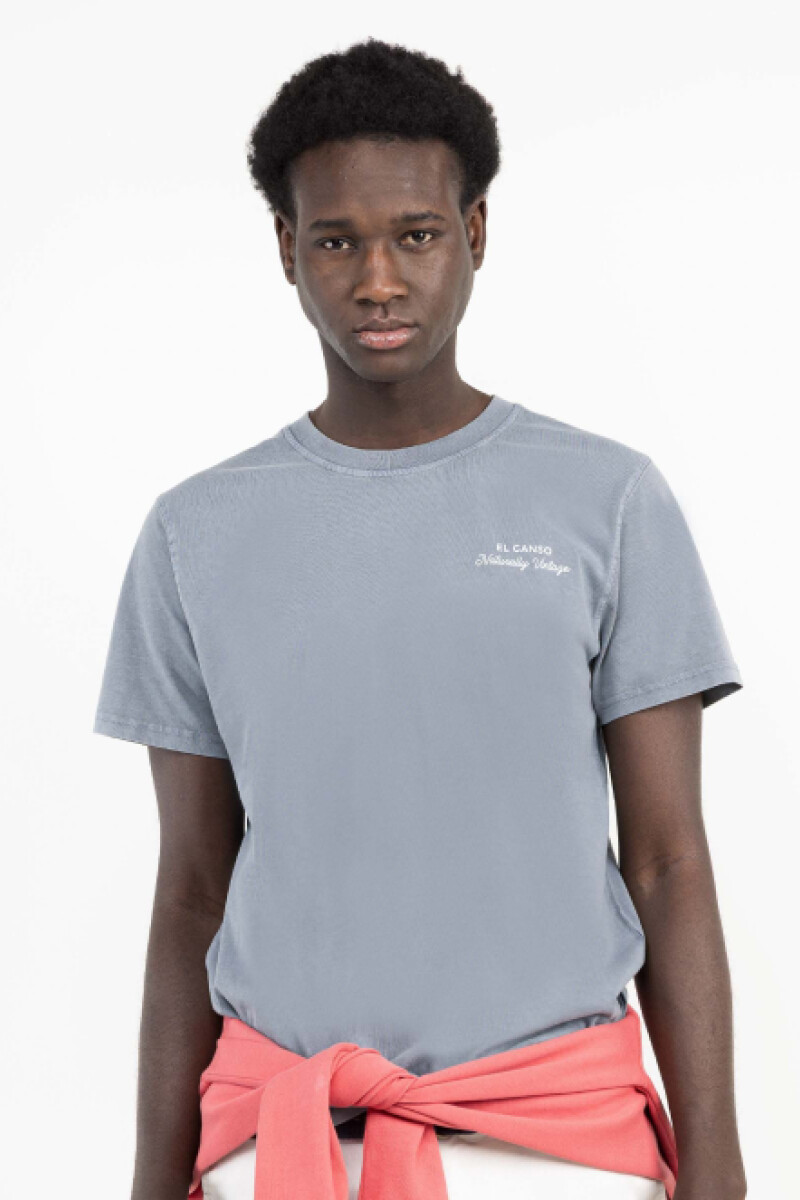 Camiseta Tinte Natural Gris