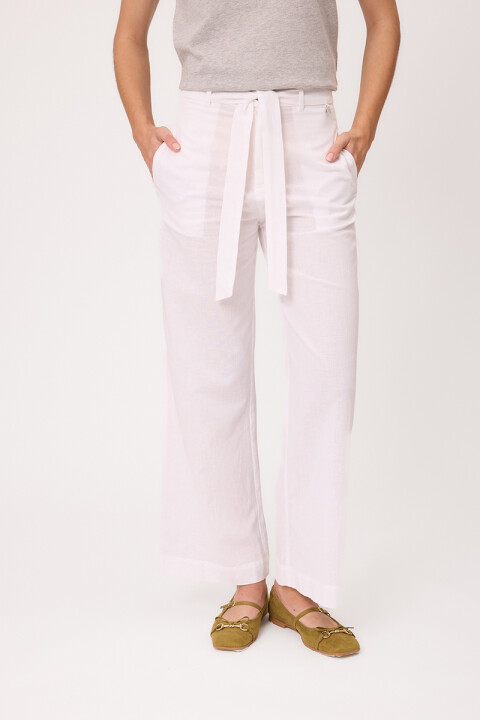 PANTALON MARELA POLANCO Blanco