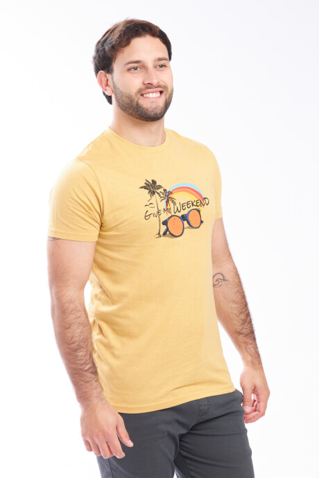 T-SHIRT ARTESA 422 Amarillo