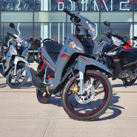 Yamaha Crypton 115 FI Gris oscuro