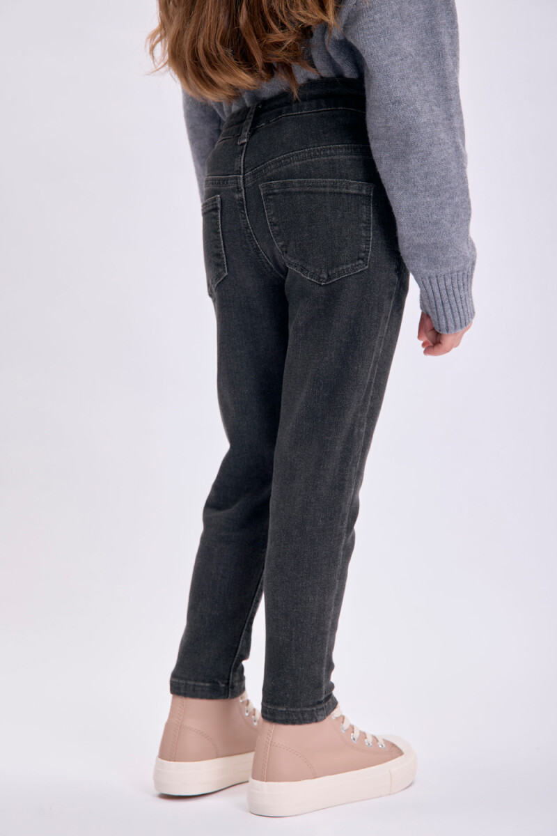 Pantalón jean skinny Gris