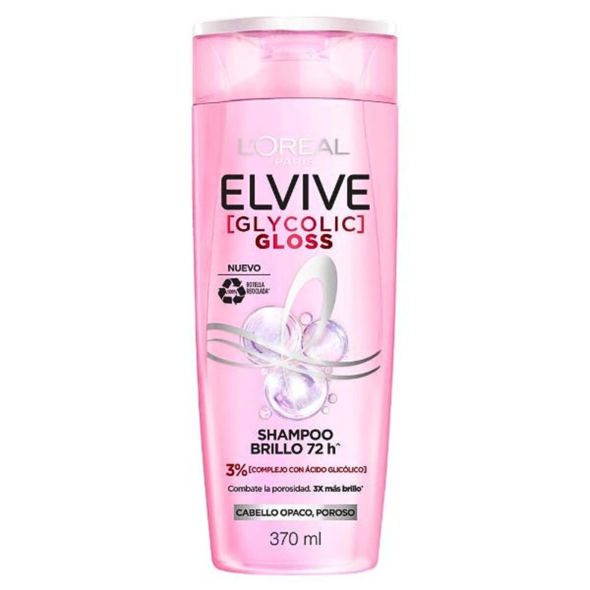 SHAMPOO ELVIVE 370 ML GLYCOLICO GLOSS 