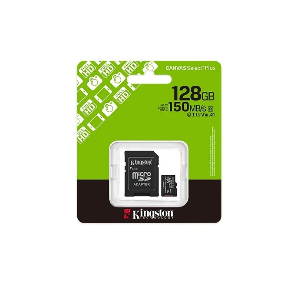 Memoria MicroSD Kingston Canvas Select Plus 128GB Clase 10 