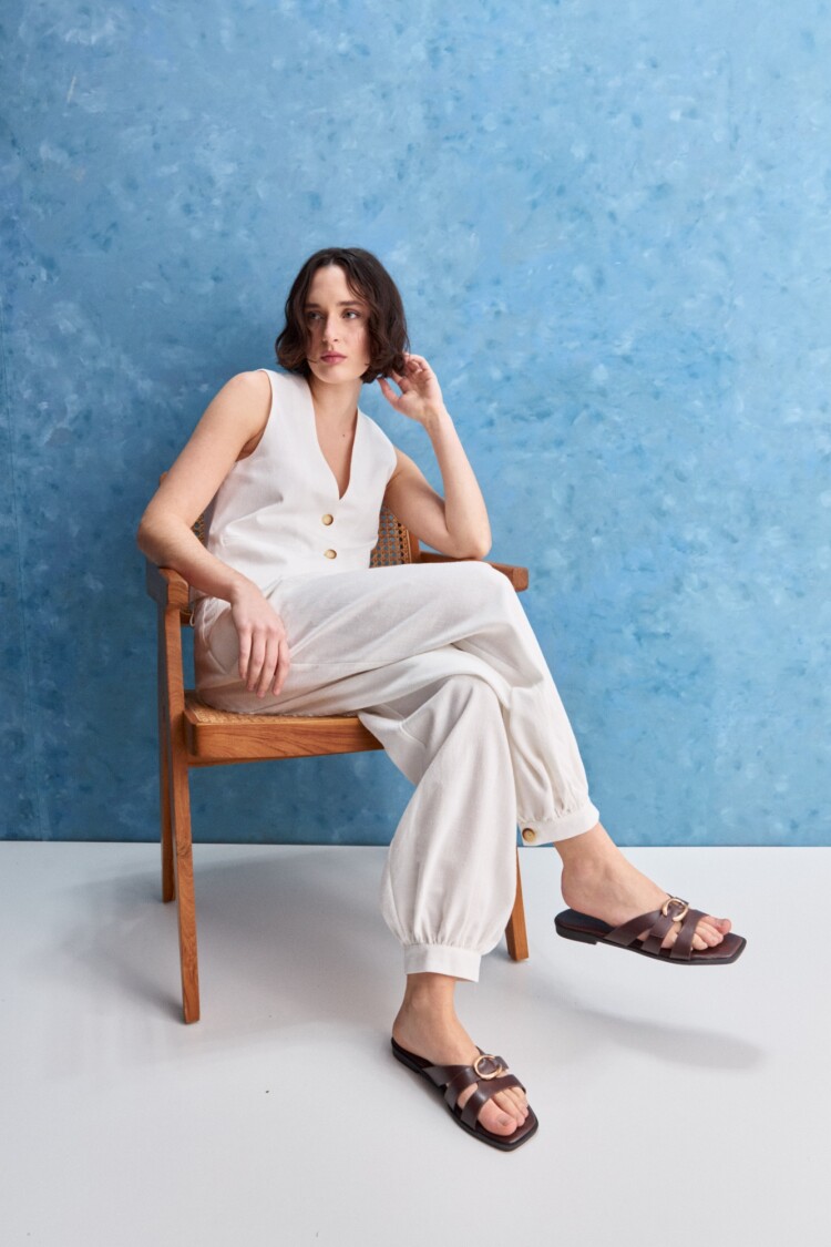 PANTALÓN PENELOPE Blanco