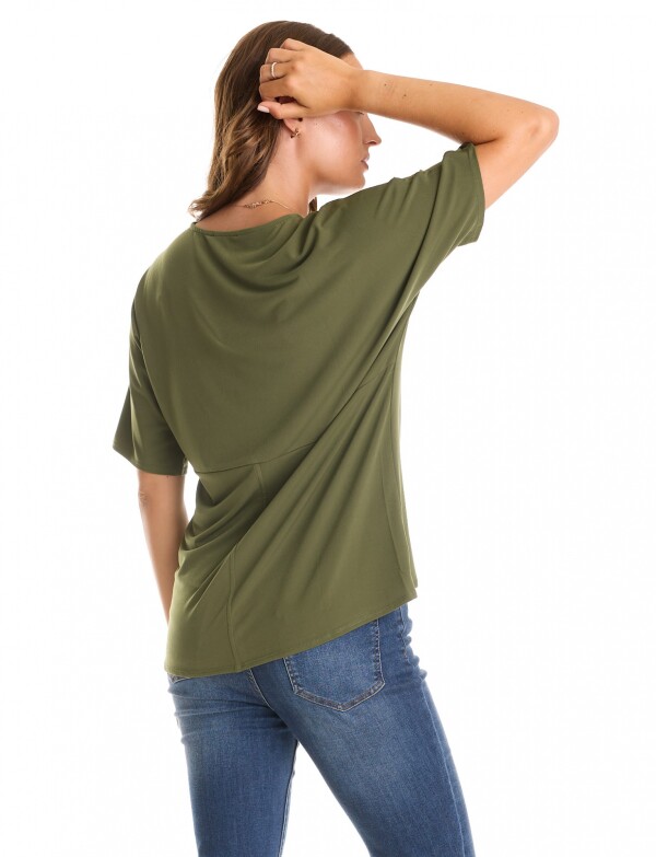 Blusa Dolman Manga Japonesa VERDE