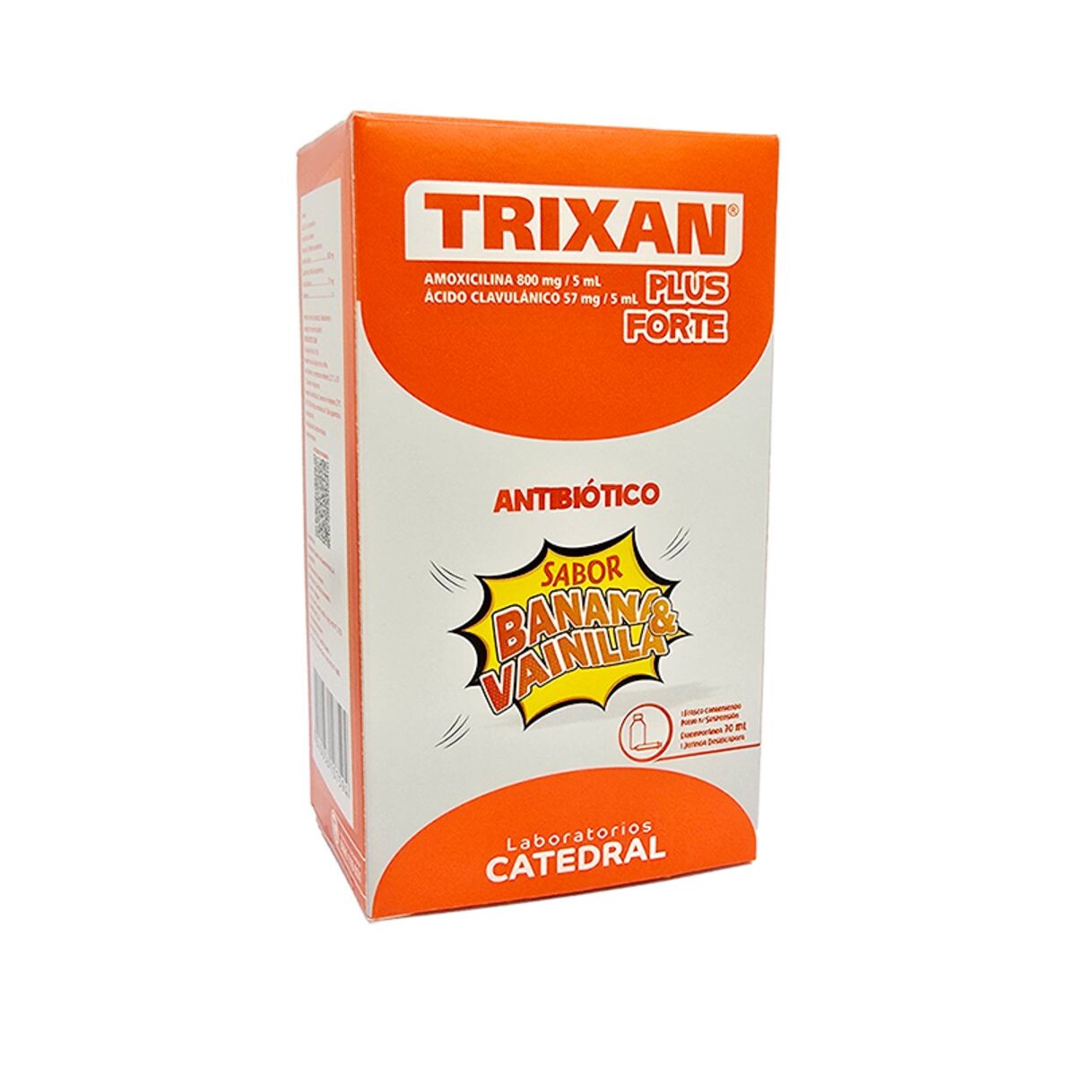TRIXAN PLUS FORTE SUSP. FR. X 70 ML. 