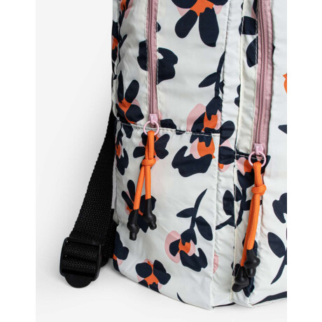 Mochila Plegable Con Estampa Floral Estampado Flores