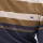 REMERA RAYADA DE ALGODÓN Beige
