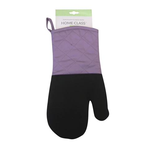 Manopla Neopreno Home Class NEGRO/LILA