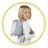 Coche Doble Gemelar Muñecas De Cuevas Niños Juguete Plegable Variante Color Gris
