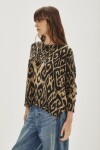 Sweater Cymade Ikat Camel