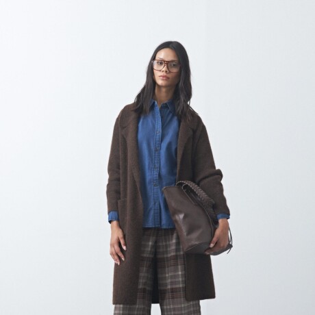 CARDIGAN BELORA Chocolate