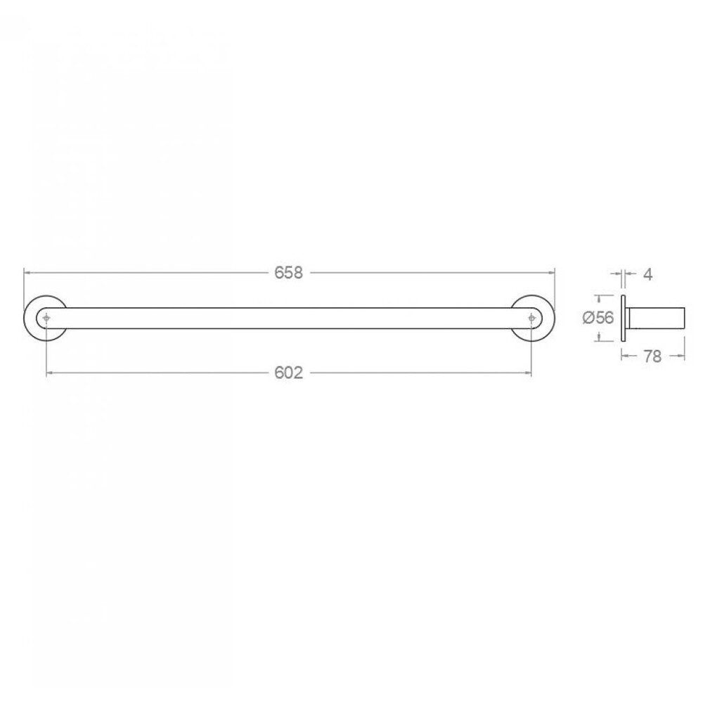 TOALLERO TAMAÑO XL COLOR CROMO MODELO (TOAL02) Toallero Tamaño Xl Color Cromo Modelo (toal02)