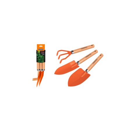 KIT HERRAMIENTAS PARA JARDIN TRAMONTINA 3 PIEZAS MULTICOLOR