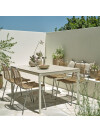 Mesa de jardín KUMLA A95xL150 beige Mesa de jardín KUMLA A95xL150 beige